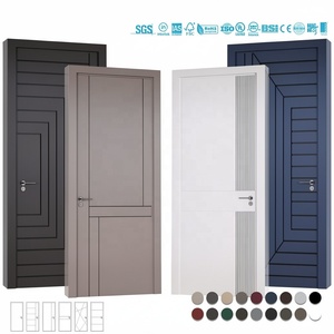 Puerta Interior Moderna BASEN de MDF con Apertura Lateral Resistente al Agua para Apartamentos y Supermercados - Product Image 5