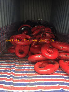 Groupe d'ancrage marin pivotant Forerunner SP 78 mm avec anneau en acier, neuf, marque HS, garantie 1 an, chaîne d'ancrage certifiée CCS BV, personnalisable - Product Image 6