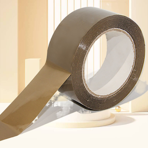 Cinta adhesiva BOPP amarilla de alta resistencia Cinta de embalaje de cartón de sello acrílico de un solo lado multifuncional para enmascarar - Product Image 4