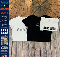 Nouveau style 2024, impression de logo personnalisé, crop top pour femme, vente en gros, crop top en coton confortable de haute qualité, crop top sexy pour femme