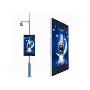 Muenled 2x1m Pantalla LED a todo Color Pantalla de poste de luz de calle impermeable - Product Image 2