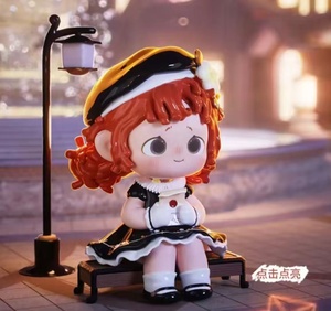 HEYONE Fufu <span class=keywords><strong>Twilight</strong></span> City <span class=keywords><strong>Series</strong></span> Tide Play Blind Box Presente Surpresa Decorativo Feito à Mão - Product Image 6