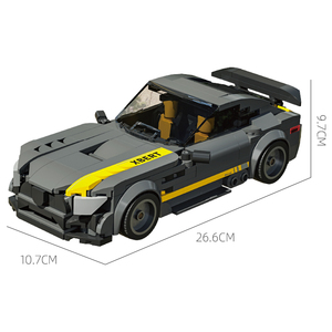 2025 nouveau MOC ville véhicule de sport voiture assemblage modèle briques jouets blocs de construction en plastique voiture de sport jouets pour enfants et hommes - Product Image 6