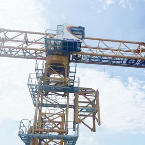 <span class=keywords><strong>Grue</strong></span> à tour Zoomlion 6515 <span class=keywords><strong>d</strong></span>'occasion à vendre |   Roulement de moteur de flèche de 65 m, 10 tonnes, à fort moment de charge |   Équipement de construction certifié CE - Product Image 3