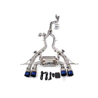 Système d'échappement ING BMW Catback de silencieux à soupape d'échappement en acier inoxydable pour BMW M2 G87 3.0T avec échappement électronique de haute qualité