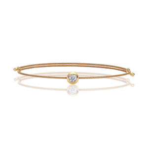 Braccialetto Intrecciato Colorato con Corda Regolabile e Moissanite, Gioiello alla Moda per Ragazze, Idea Regalo - Product Image 2