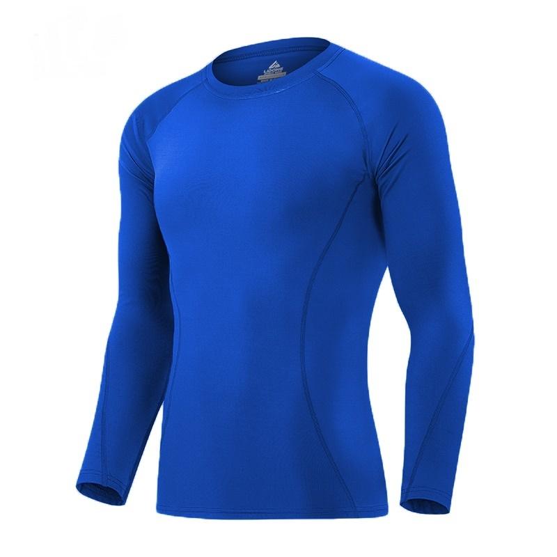 MEN ATHLETIC TIGHT SLEEVES QUICK DRY BREATHABLE YOGA