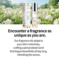 0,34 fl.oz Huile de parfum roll-on fruitée florale boisée musquée longue durée, parfum personnalisé pour femme, vente en gros OEM ODM