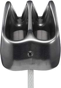 Dispositif d'assurage compact et léger pour brins de corde simples ou doubles Vert pour escalade et rappel <span class=keywords><strong>Camping</strong></span> et randonnée - Product Image 3