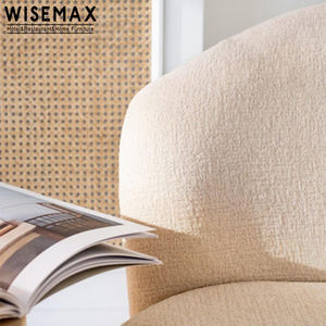 WISEMAX MUEBLES Venta caliente muebles de sala de estar sofás de tela respaldo largo sofá silla hogar centro comercial Hotel recepción sofá de ocio - Product Image 5