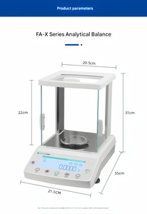 FA loạt 5000g 0.0001g phòng thí nghiệm phân tích cân bằng 0.1mg chính xác phòng thí nghiệm cân bằng - Product Image 3