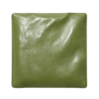 Tapis de Mahjong en similicuir vert émeraude, couverture de table de Mahjong et de Rummy haut de gamme, collections de jeux de marque
