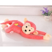 Boneka Gantung Angela Monkey Plush Toy dengan Isian Kapas PP, Hadiah Lemparan Pernikahan, Grosir Boneka Kain