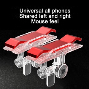 E9 <span class=keywords><strong>Mobile</strong></span> <span class=keywords><strong>Phone</strong></span> Shooter <span class=keywords><strong>Controller</strong></span> Trigger Game Mount Suporte Clip Grip Stand Botão De Fogo Apontar Chave L1R1 Joysticks Gamepad Trigger - Product Image 4