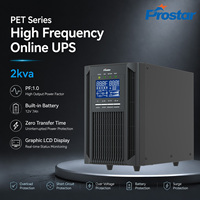 Prostar 2000VA/1600W Onduleur à double conversion en ligne 48VDC industriel pour machines CNC avec batterie au plomb-acide