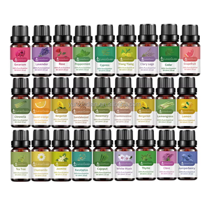 Ensemble d'huiles essentielles végétales 100% pures 10ml Huiles d'aromathérapie naturelles pour diffuseur Fabrication de savon Huile de massage Étiquette privée Vente en gros - Product Image 2