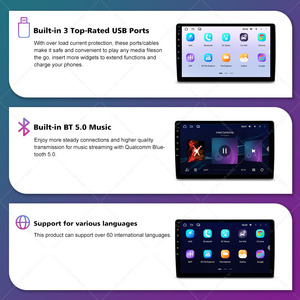 Reproductor Multimedia Android para Auto, Radio con Pantalla Táctil y Reproductor de <span class=keywords><strong>DVD</strong></span> - Product Image 6