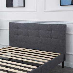 Juego de Muebles de Dormitorio de Estilo Europeo Moderno, <span class=keywords><strong>Cama</strong></span> Doble con Estructura de Madera, Tapicería de Cuero PU, <span class=keywords><strong>Cama</strong></span> Suave, Nuevo Precio de Descuento en Oferta - Product Image 3