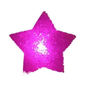 Ding Chengxin แถบคาดศีรษะห้าแฉกสำหรับฤดูใบไม้ผลิสไตล์คอนเสิร์ตสีเหลืองโคมไฟมือถือเรืองแสงน่ารักสำหรับอินเทอร์เน็ต - Product Image 1