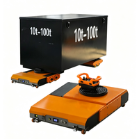 Nouveaux patins électriques mobiles 10T-30T avec télécommande 360 °   Rotation pour utilisation en usine de fabrication