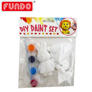Juego de pintura de yeso DIY Kit de artes y manualidades para niñas y niños Regalo artesanal de yeso para niños - Product Image 2