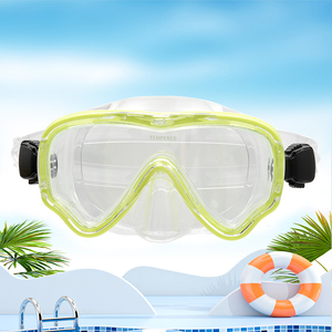 Masque de plongée et tuba Kubike professionnel avec lentilles en verre trempé pour la plongée en apnée des enfants - Product Image 3