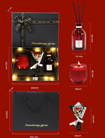 Coffret Cadeau Luxe en Gros : Bougie Parfumée et Diffuseur à Bâtonnets – Kit Parfum d'Ambiance Personnalisable avec Logo pour Mariages et Événements d'Entreprise