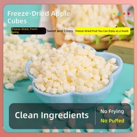 Gefreeze-droogde appelchips, kauwgomballetjes, kant-en-klaar gedroogd fruit, afkomstig uit Shandong, op kamertemperatuur te bewaren; ideaal tussendoortje voor zwangere vrouwen