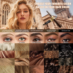 Hot Popular <b>4</b>-Forks Tip Microblading Natural Eyebrow Pencil Waterproof Fast Drying 3D Styling 5 <b>Colors</b> High Quality Eye Brow <b>Pen</b> - Product Image 4