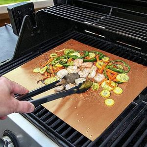 Tapis de cuisson antiadhésifs pour barbecue, robustes, pour grillades, biscuits et four - Product Image 1