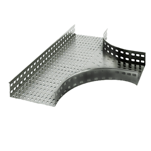छिद्रित केबल ट्रे स्टेनलेस स्टील जस्ती एल्यूमीनियम धातु हवादार निविड़ अंधकार केबल ट्रे - Product Image 2