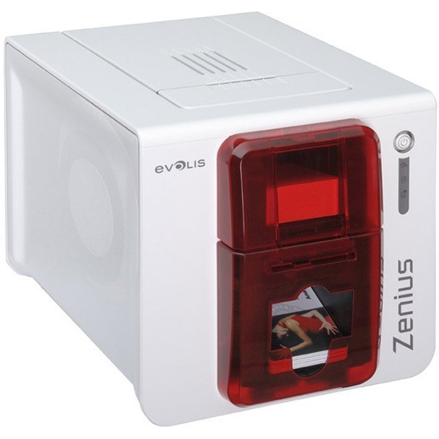 Evolis Zenius Thermal Direct Printing PVC ID Card Printer With Single Side Print
