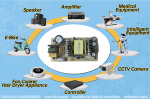 Mở khung 100W Ba đơn DC thông minh khuếch đại Thiết kế đơn giản cho ngành công nghiệp sử dụng 12V-60V Đầu Ra 1a-100a tần số 60Hz Điều khiển - Product Image 5