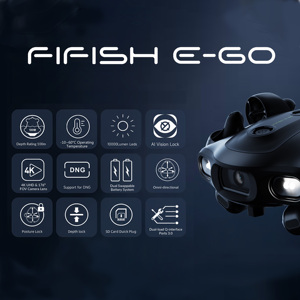 Fifish E-GO Drone tàu ngầm <span class=keywords><strong>video</strong></span> rvo 4k tầm xa dưới nước robot với <span class=keywords><strong>camera</strong></span> cảm biến G - Product Image 2