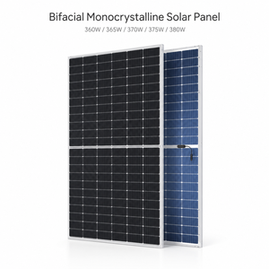 แผงโซลาร์เซลล์แบบสองหน้าชนิดโมโนคริสตัลไลน์ 350W-400W ประสิทธิภาพสูง สำหรับระบบพลังงานแสงอาทิตย์ รุ่น RTM360-380DMH3-60 - Product Image 2