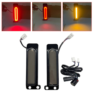 ดัดแปลงสัญญาณไฟเลี้ยว LED ด้านหลังสำหรับ Harley Street Glide ที่มีลำแสงสูง/ต่ำ - Product Image 2