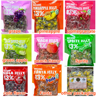 Bonbons gélifiés à l'ananas, bonbons gélifiés en forme de fruits, jus de fruits, bonbons et friandises, bonbons gélifiés HALA, bonbons gélifiés aux fruits 1 kg