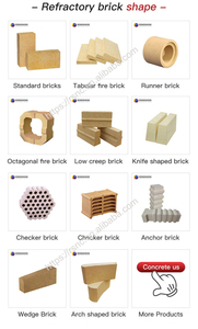 Rongsheng chịu lửa đất sét gạch 3000 ℉ cách nhiệt firebrick SK32 SK34 sk36 gạch lửa cho lò và nồi hơi - Product Image 3