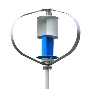 Nuevo Diseño de Aerogenerador Vertical Silencioso y Pequeño para el Hogar, Modelo Q, Aspas de Rotor, Generador de Eje Vertical Q-500, Turbina Eólica Vertical/Imán - Product Image 3