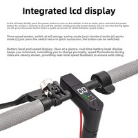 Trottinette électrique pliable en alliage d'aluminium avec siège, portable pour étudiants, trottinette de transport à deux roues pour adultes