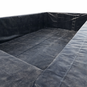 Géomembrane en HDPE, revêtement imperméable pour étang à poissons, aquaculture, réservoir, exploitation minière, décharge, feuille de plastique anti-UV, revêtement de barrage, géomembrane - Product Image 1