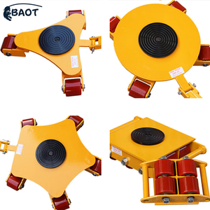 Máquinas Baot Movendo Patins Máquinas rotativas Patins para manuseio grandes máquinas - Product Image 6