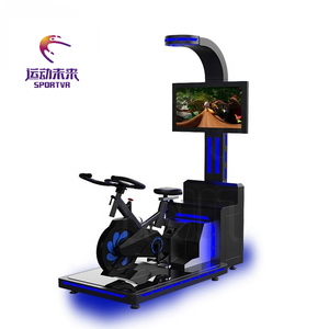 Công viên giải trí cưỡi 9D thực tế ảo lái xe trò chơi máy Arcade VR đua xe mô phỏng - Product Image 5