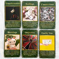 En gros : Jeu de cartes Oracle de la Vie et de la Carrière (54 cartes) pour Débutants, Thèmes Abondance, Mentalité, Clarté Professionnelle, Succès Financier