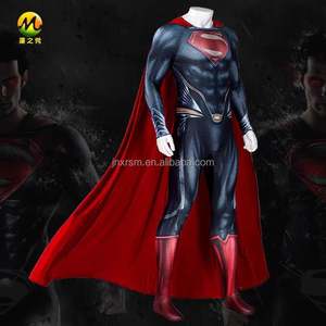 ชุดจั๊มสูทซูเปอร์ฮีโร่สำหรับผู้ใหญ่ชุดคอสเพลย์กัปตันอเมริกาพร้อมตัวอักษรสำหรับเทศกาลฮาโลวีนการเล่นตามบทบาทภาพยนตร์ - Product Image 1