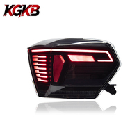 Feux arrière de voiture KGKB pour VW Polo 2019-2021, ensemble de feux arrière améliorés, clignotants LED dynamiques, accessoires Plug and Play
