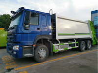 Camion compacteur de déchets Sinotruk HOWO 20m³ avec 371 chevaux, qualité stable et fiable, 20% de réduction, à vendre