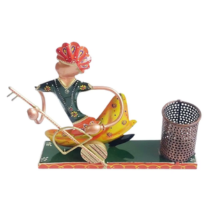 Juego de Músicos Tradicionales de Hierro Multicolor Langa, Decoración Hecha a Mano para Interiores, Hogar, Oficina, Hotel, Pedidos Personalizados al por Mayor, Premium - Product Image 1