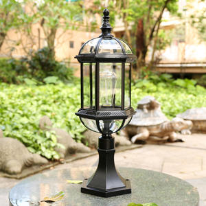 Hot-selling-high-lumen <b>Solar</b> Pillar Light Lamps for Decorative Garden LED Outdoor <b>Solar</b> <b>Panel</b> Post Lights - Product Image 4