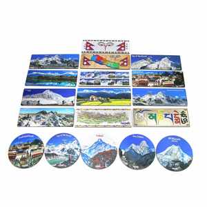 Imanes de Refrigerador de Alta Calidad con Impresión UV, Placa de Papel Metálico Pashupatinath, Imanes Personalizables para Refrigerador - Product Image 3